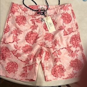 Surfside Supply Coral Floral Swim Shorts